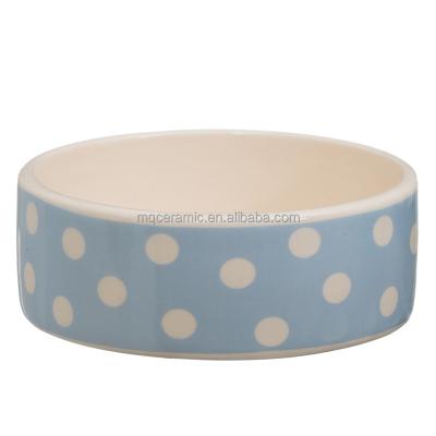 China Sustainable Ceramic Pet Bowl for sale