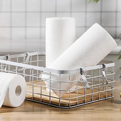 China Spunlace Sustainable Lazy Cleaning Towels Nonwoven Cloth Biodegradable Kitchen Dishcloth for sale