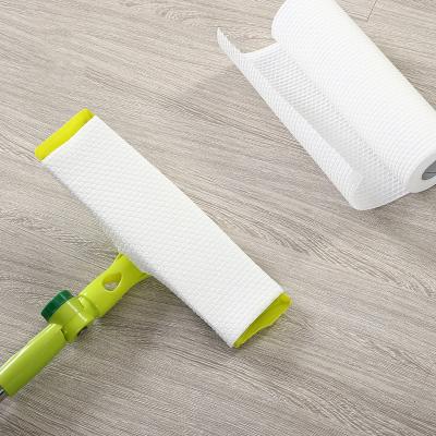 China Sustainable Disposable Paper Floor Mop Dust Collection Sweeping Cloth Electrostatic Dusters for sale