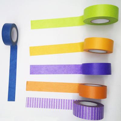 China Factory Direct High Quality Heat Resistant Washi Colored Automotive Tape Heat Resistant For Decoration for sale