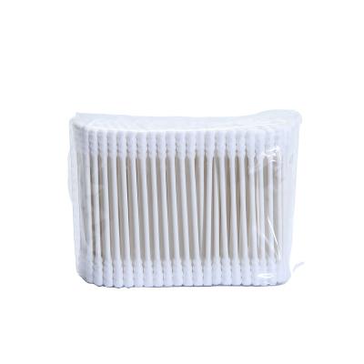 China 100% Pure Universal Strong Cotton Head Disposable Modern Stick Cotton Swabs Wooden Bamboo for sale