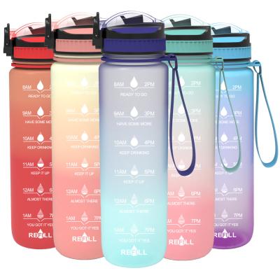 China Durable High Value Super Premium Plastic High Capacity Water Bottle Leak Free Sports for sale