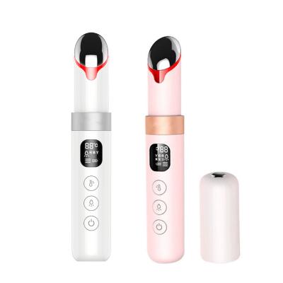 China Wrinkle Remover Radio Under Eye Massager Pen Vibration Thermal Eye Wrinkle Remover Eye Care Device for sale