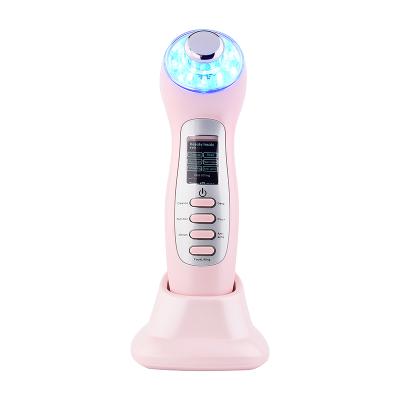 China Blood Vessel Removal 3Mhz High Frequency Galvanic Ultrasonic Vibration Spa Anti Aging Facial Machine for sale