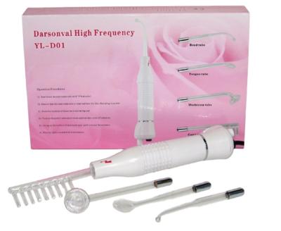 China Anti-puffiness Hair Growth And Portable Skin Care High Frequency Facial Machine Purple Magic Wand for sale