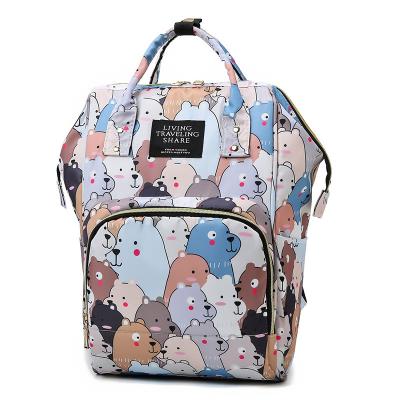 China Mummy Multi-Function Diaper Bag Travel Baby High Capacity Purpose Backpack Changing Bag for sale