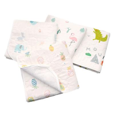 China Anti-static Waterproof Washable Urine Pad Cushion Absorbent Reusable Baby Infant Incontinence Pads for Girls and Boys for sale