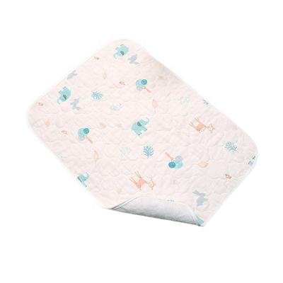 China Anti-Static Baby Changing Baby Washable Absorbent Mat Urine Pad Reusable Bed Incontinence Pads for Girls and Boys for sale