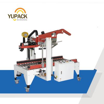 China YUPACK GARMENT Automatic Adaptive Flap Folding Carton Sealer With Factory Price for sale