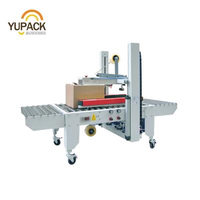 China CLOTHING YUPACK Left&Right Drive Side Carton Sealer Machine With CE Certificate for sale