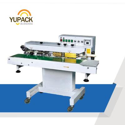 China CLOTHING High Efficiency Continuous Plastic Bag Sealer Machine for sale