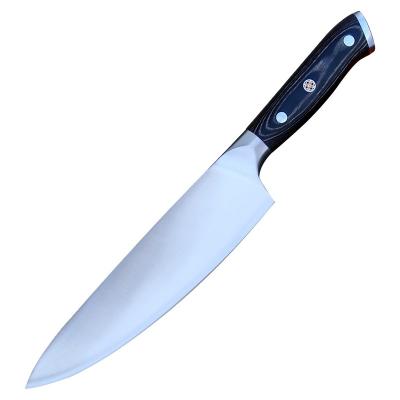 China Viable Amazon Hot Sales Household Kitchenware 8 Inch Carbon Steel Chef Knives for sale