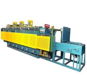 China Customized Horizontal Mesh Belt Kiln PLC Control Stainless Steel Material for sale