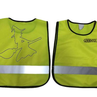 China High Visibility Children Safety Reflective Vest China Safety and High Quality Reflective Vest for sale