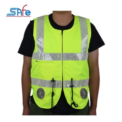 China factory safety reflective vest high visibility shirts industrial wholesale fabric Self-protective workwear for sale