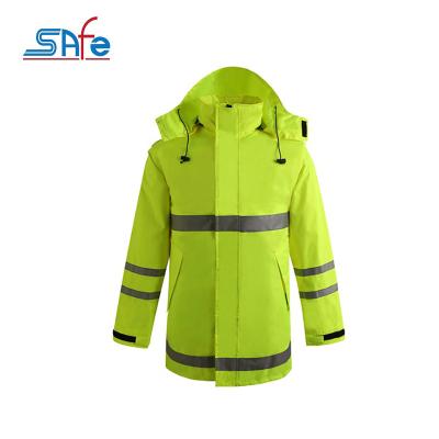 China New Design Wholesale Custom Work Protective Self-protective Reflective Safety Warning Reflective Clothing Jacket for sale