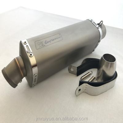 China Stainless Steel CRAZY OLD MAN Motorcycle Modified Exhaust Muffler For 50-150cc Motorcycle Exhaust System for sale