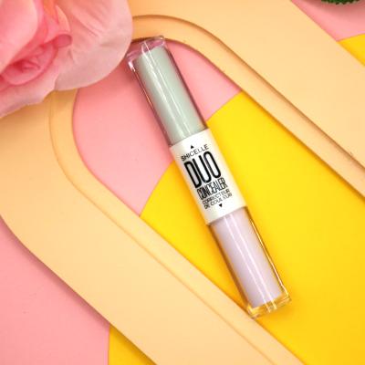 China Moisturizer Shicelle Private Label Best 6 Color Dual Head Liquid Concealer Waterproof Oil Control Concealer Pencil for sale