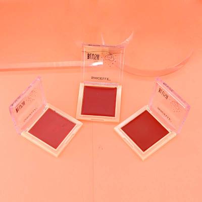 China Custom Sunscreen Pigment Compact Case High Private Label Vegan Blush Blush Palette Makeup Blush Palette for sale