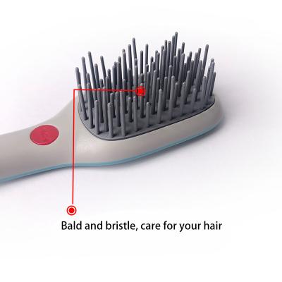 China Nondisposable Professional Exhaled Hair Brush Paddle Brush For Drying Curved Wet Paddle For Women Drying Curved Duct Barber Tool Kit for sale