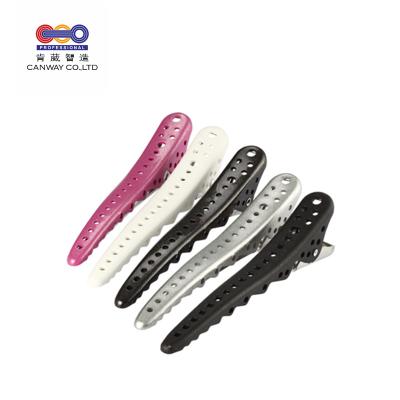 China Hair Clips best sample good product factory custom wholesale pom shark softouch duckcurl clip hair clips for big hair for sale