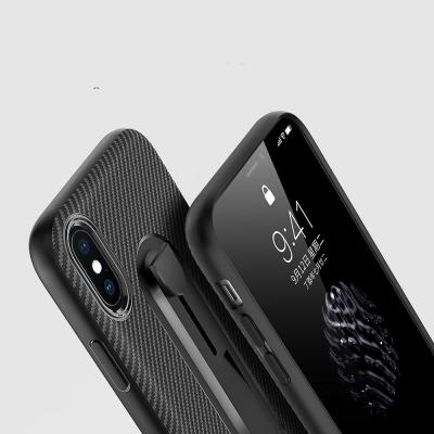 China Color Black Carbon Fiber Invisible Kickstand TPU Case Back Cover For Vivo X9/X9S /V5 plus X20 plus V7 plus /Y79  NEX/A/S for sale