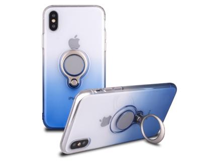 China Color Gradient Ring Magnetic Car Mount Holder Soft TPU Case Back Cover For Xiaomi RedmiNOTE6Pro Redmi6/Redmi6A MI8SE S2 for sale