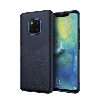 China Black Blue Brown Business PU+TPU Protective Case Back Cover for Xiaomi  Mi6x Redmi Y2/S2 F1 Redmi note6 Pro A2 lite for sale