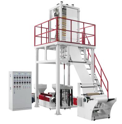 China Ruian Xinshun PVA/PLA cornstarch PE film blowing machine for waste plastic bags for sale