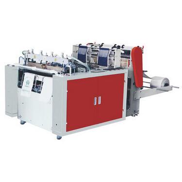 China High Speed ​​Food Supermarket XINSHUN Factory 2 Lines Plastic Bag Making Machine for sale