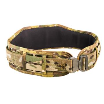 China 600D Polyester Soft Military Tactical Belt PVC Duty Waist Belt Molle Tactical Belt for sale