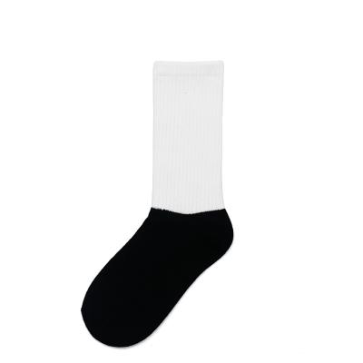 China Polyester Sublimation Socks Sublimated Photo Custom Printed Logo Socks For Men for sale