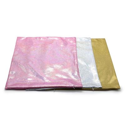 China Anti-Apnea Personalized Custom Blank Christmas Square Pillow Case Sublimation Glitter Pillow Covers Pink for sale