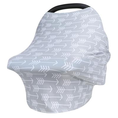 China Car seat cover; Wholesale Cover Design New Nursing Care Feeding Baby Car Seat Cover Custom White for sale