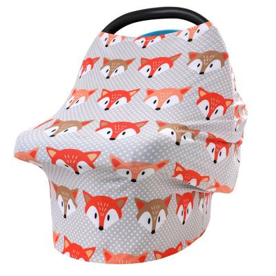 China Car seat cover; Nursing Blanket Multi-Use Breastfeeding Baby Car Seat Cover Printing Blank Sublimation Nursing Scarf for sale