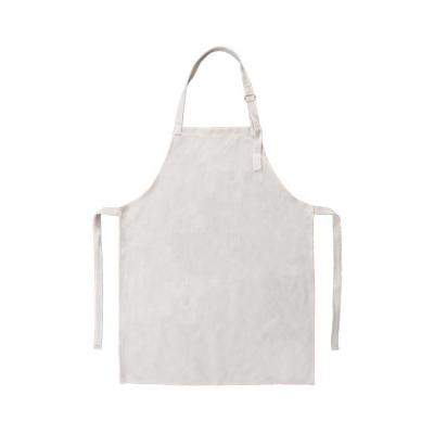 China Washable Polyester Wholesale Canvas Adult Sublimation Blank Blank Aprons for sale