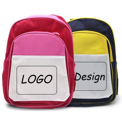 China Wholesale DIY Private Label Dropshipping Waterproof Oxford Backpack Backpacks Custom Printed Sublimation Kids School Bags For Kids for sale