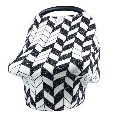 China Car seat cover; Nursing Blanket Sublimation Nursing Nursing Blanket Baby Car Seat Covers Stroller Blanket For Babies Infant Stroller for sale