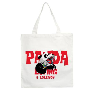 China Custom Reusable Foldable Bag Blank Polyester Sublimation Transfer Heat Handled Shopping Bag for sale