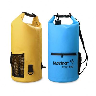 China Fishonable Black 10L Waterproof Large Duffle Water Proof Camping Dry Bag For Hiking for sale