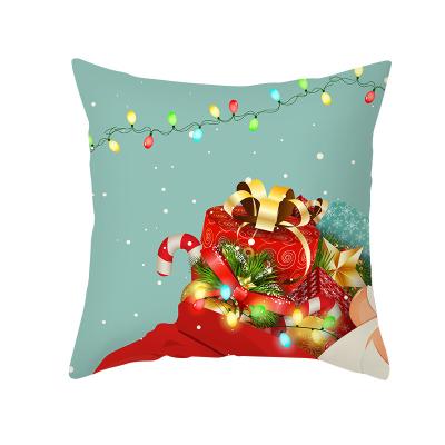 China Anti-Static Custom Tile Christmas Cushion Cover Printed Tile Blanket for sale