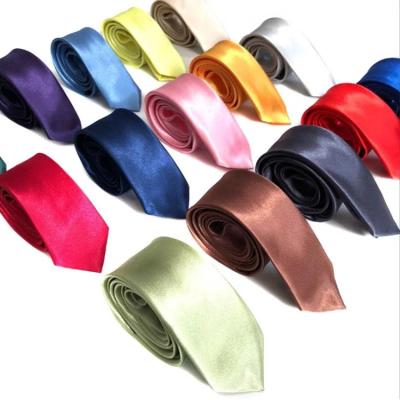 China A1926 Men's Environmental Friendly Gentlemen 5cm 24 Color Tie Fashion Casual Wedding Groom Neck Tie Polyester Neck Ties for sale