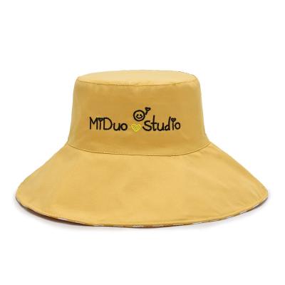 China High Quality Fashion Embroidered Image Fashion Unisex Fisherman Hat Custom Logo Bucket Hat Hats for sale