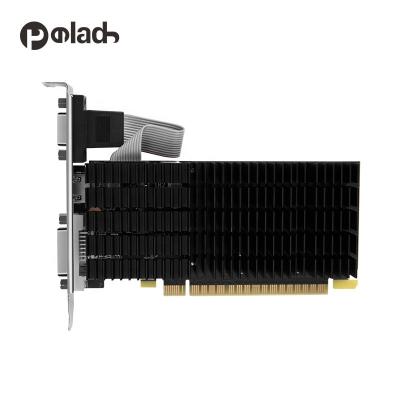 China Wholesale GT710 2G GDDR3 workstation stock computer graphics card new GT710 2G small frame half-size blade best-selling card for sale