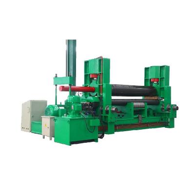 China Metal Sheet Roll Cutting W10-4*1500 CNC Double Two Rollers Bending Rolling Machine for sale