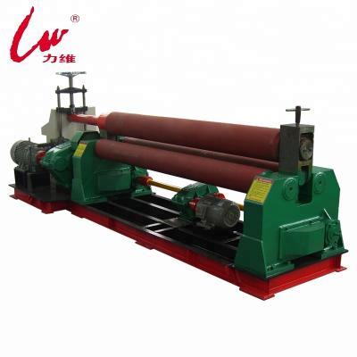 China W11-8x2500 Hotels Three Drive Rollers 3 Roll Mechanical Plate Rolling Machine for sale