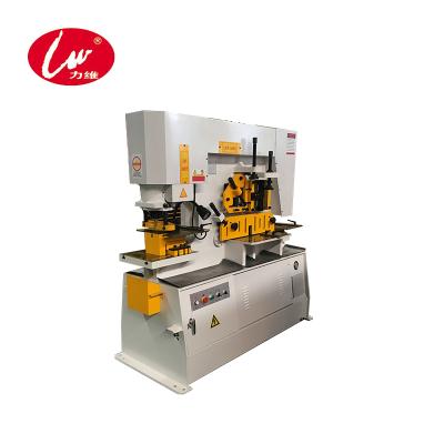 China Metal sheet stamping 2020 combined punching and shearing machine for locksmith q35y-20 hydraulic for sale