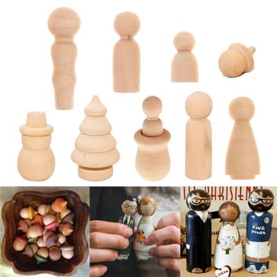 China China 2020 props props valentine ornaments home wholesale wooden toys people's day wooden decoration diy painting set for sale