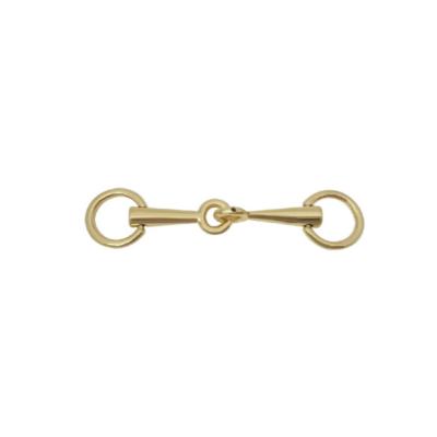 China Shoe Buckle 100mm Horsebit Shoe Hardware Metal Shoe Buckles Customization for sale