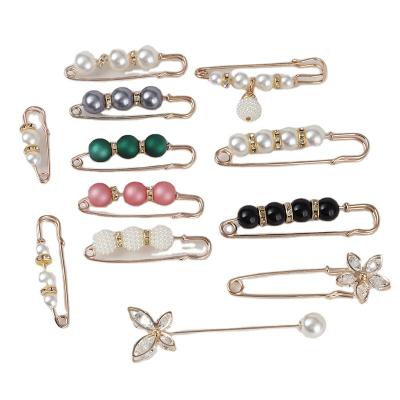 China Safety Pins Wholesale Safety Pins High Quality Pin Pin Safety Pins With Pearl for sale